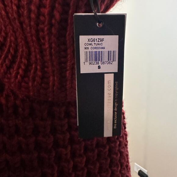 Anthropologie Plenty by Tracy Reese Waffled Turtleneck Chunky Sweater Small NEW - Picture 9 of 9